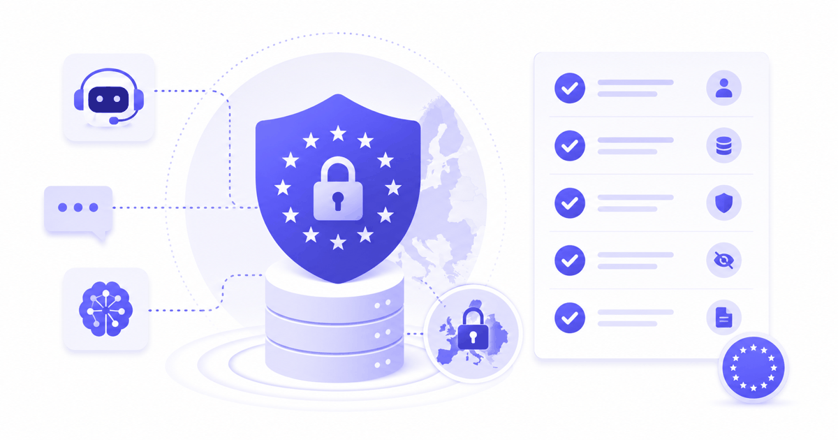 GDPR-compliant enterprise AI chatbot deployment checklist 2026