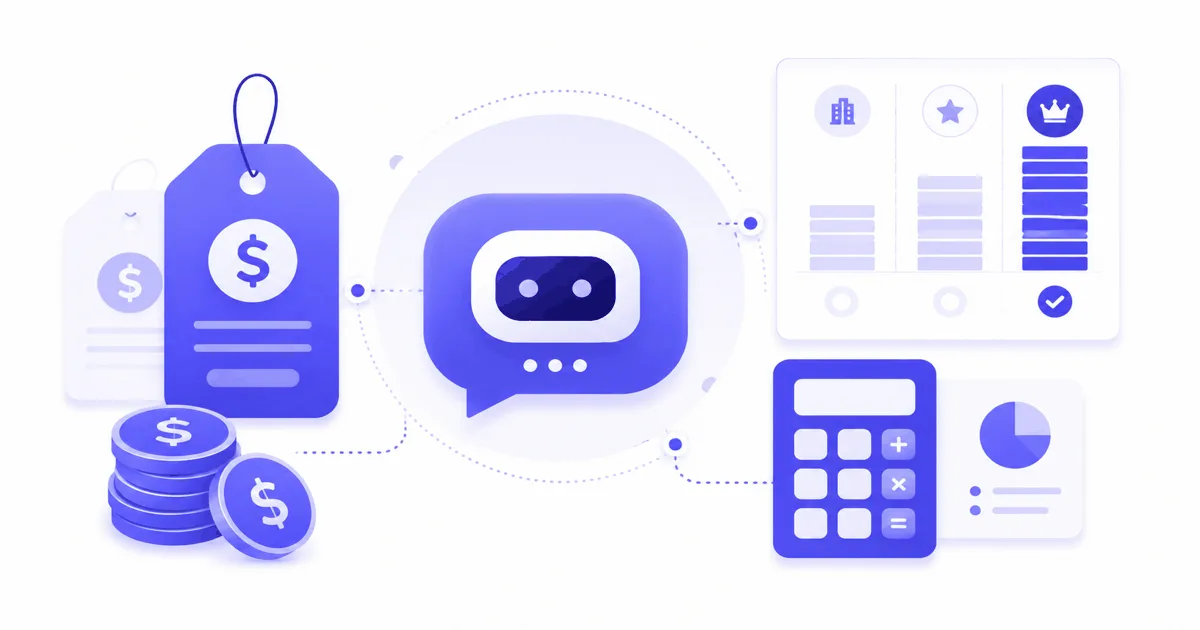 Tarif et coût d'un chatbot IA pour entreprise en 2026 : guide complet